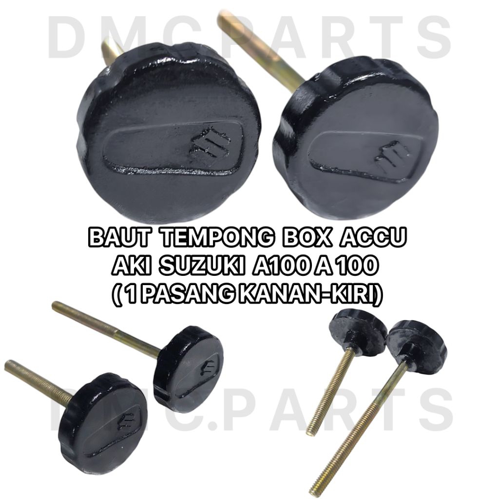 BOLT BAUT TEMPONG / KEMPOL KEMPOLAN / BOX COVER ACCU AKI TOOLBOX SUZUKI A100 A 100  ( BARU )