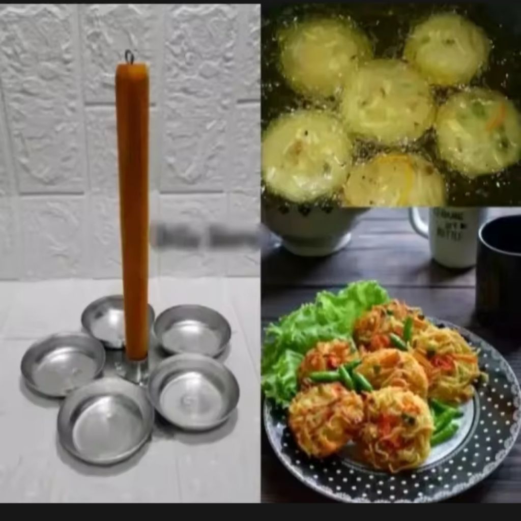 CETAKAN BAKWAN 5 LUBANG ANTI LENGKET / CETAKAN OTE-OTE ANTI LENGKET