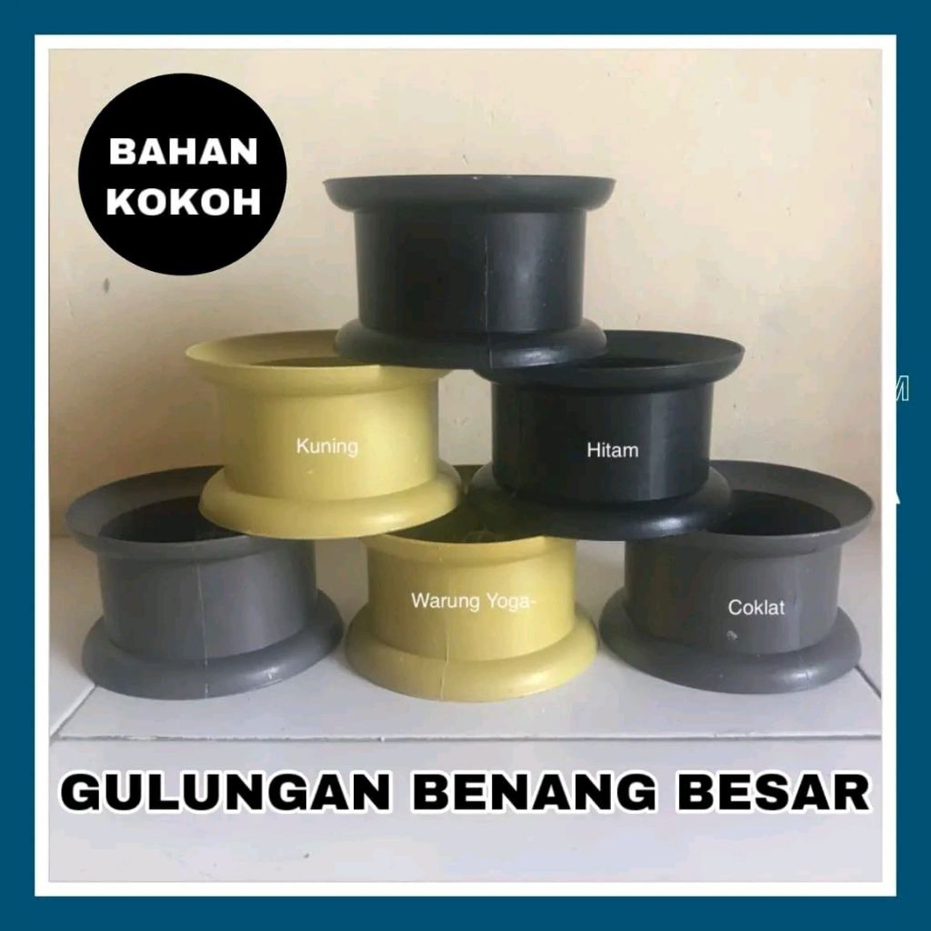 Gulungan Plastik Benang Layangan Tanpa Kenur Best Seller Size BESAR (HARGA 1 PCS/BIJI)