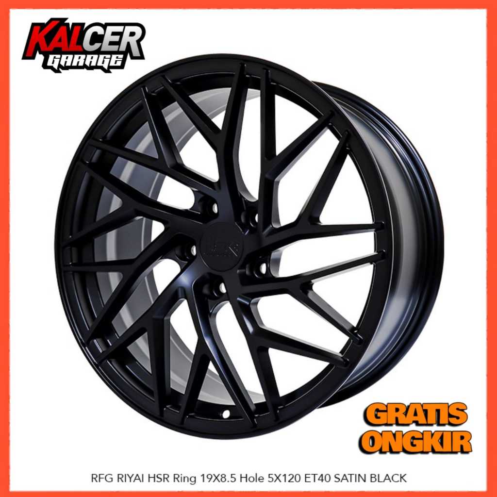 VELG HSR RFG RIYAI RING 20 PCD 5X120 UNTUK MOBIL BYD SEAL, SEALION 7, BMW F30, 320i