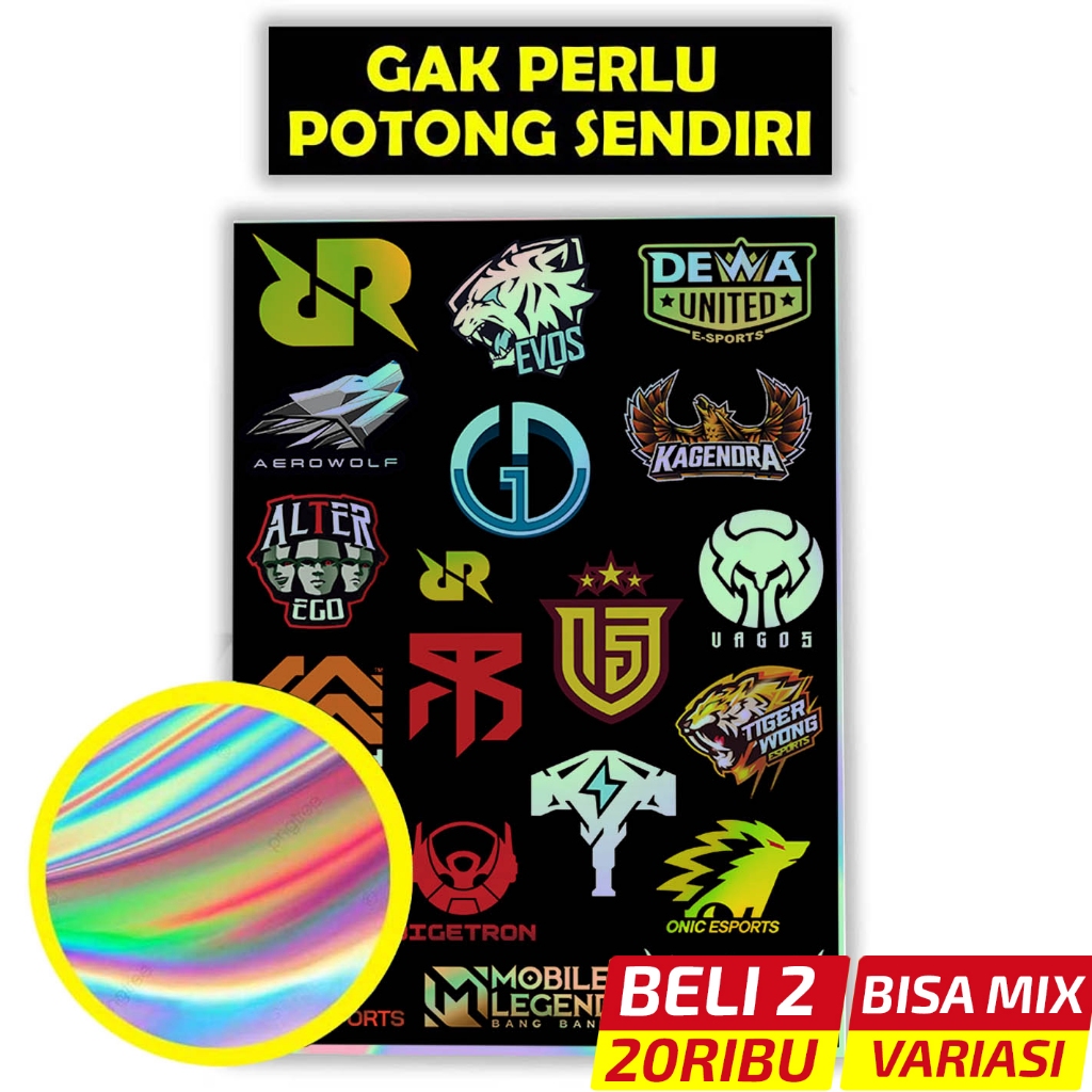 

Stiker Laptop, Sticker Laptop, Stiker HP, Sticker HP, Stiker E Sport, Mobile Legend, Mobile Langends