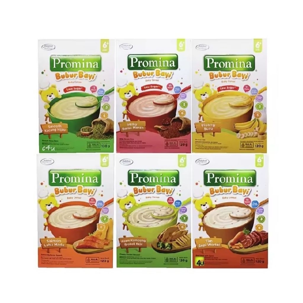 

Promina Bubur Cereal 120gr 6+