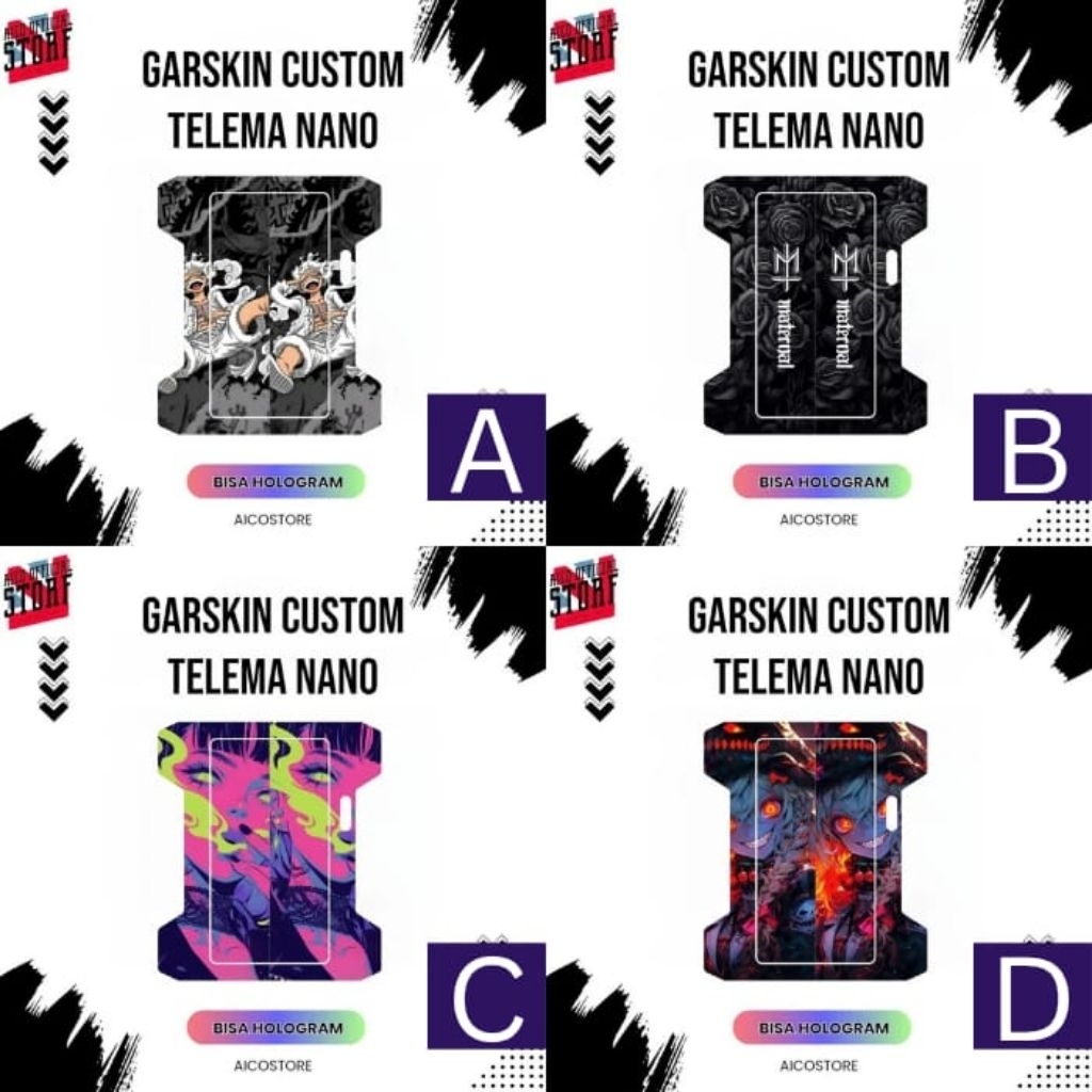 

Pelindung Body Telemano Motif Bisa Custom