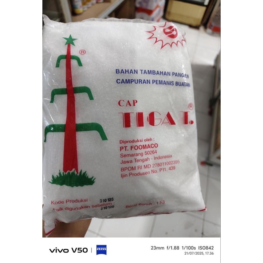 

SARIMANIS TIGA T nett 1KG