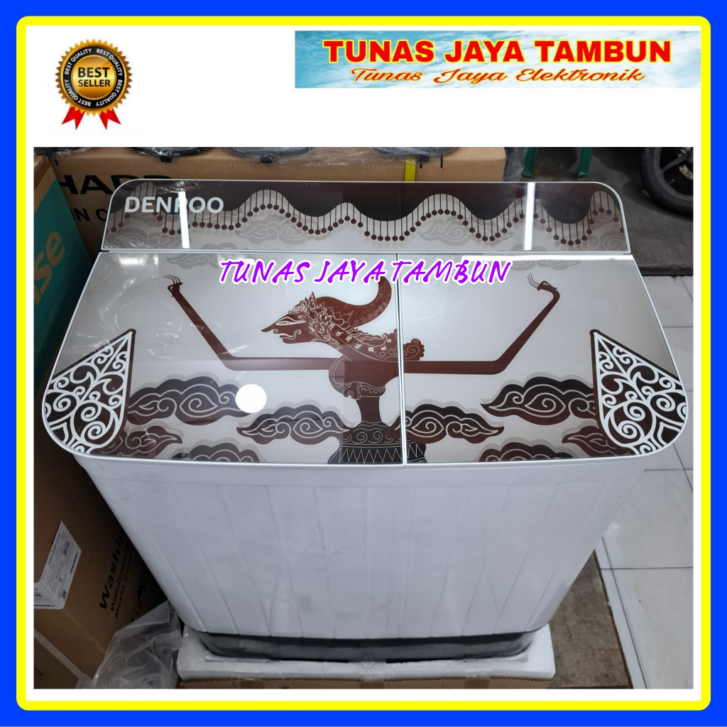 MESIN CUCI DENPOO DW 976 / MESIN CUCI DENPOO 2 TABUNG / DENPOO DW-976