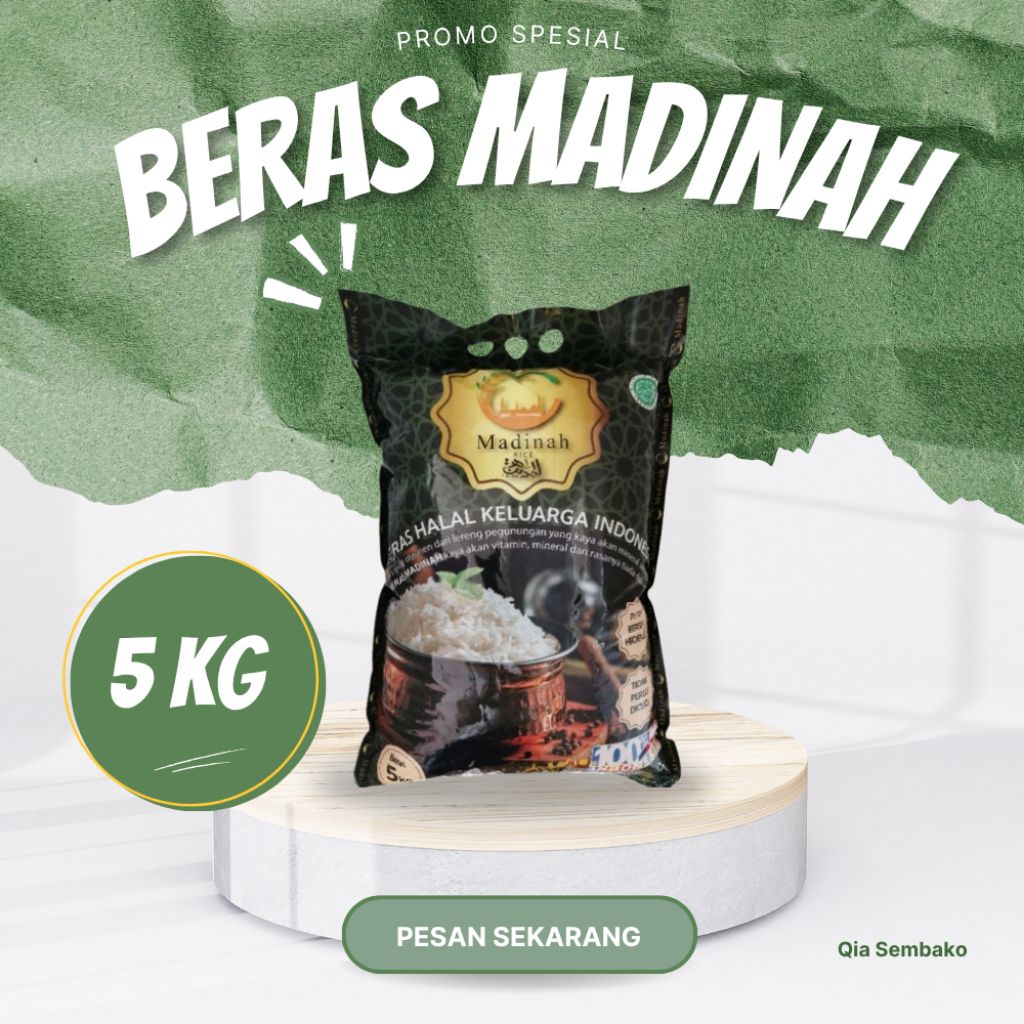 

MADINAH BERAS/BERAS MADINAH 5KG