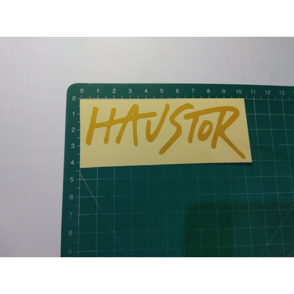 

stiker cutting haustor
