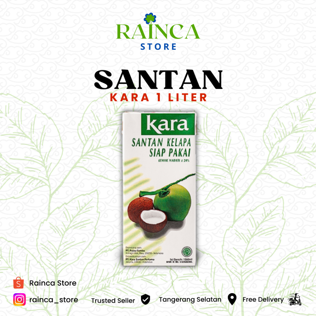

Santan Kelapa Kara 1 liter Tangerang Selatan