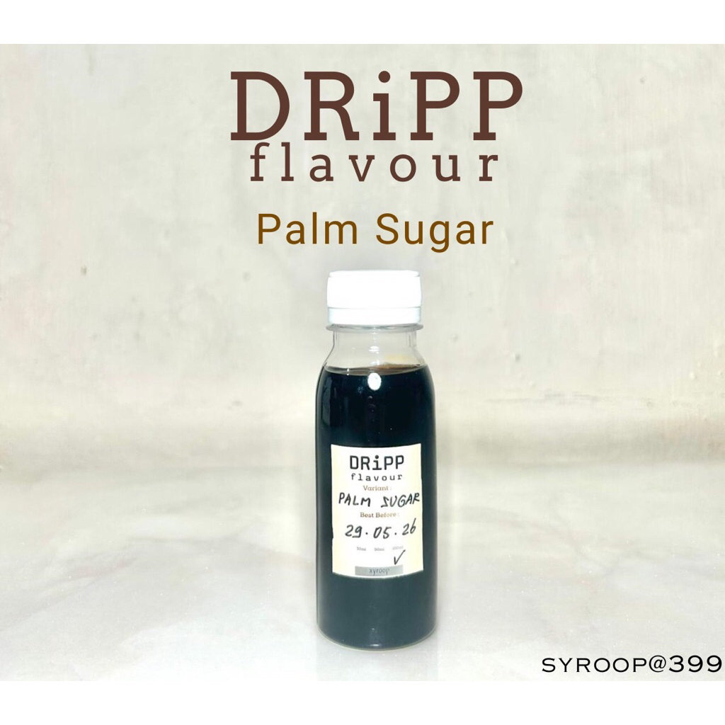 

Dripp Palm Sugar Syrup Repack Original 30ml 50ml 100ml