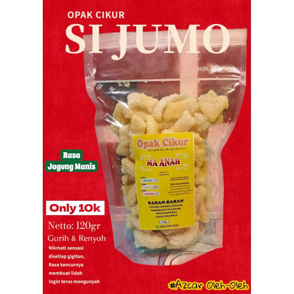 

Opak kerupuk cikur si jumo