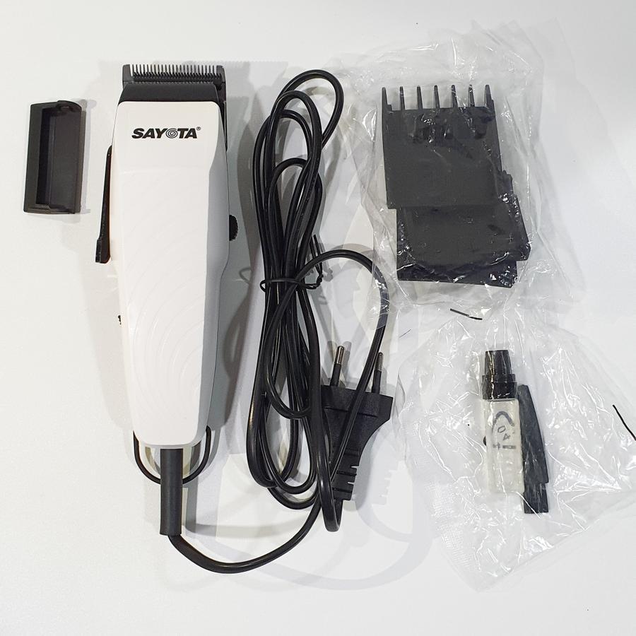 Alat Pemotong Rambut Sayota Hair Clipper Mesin Cukur Magnetik Listrik Colok Kabel
