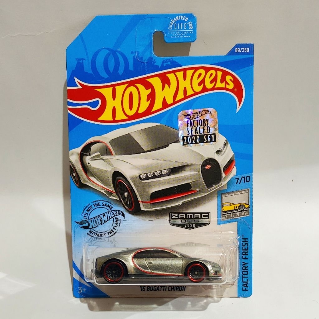 HOTWHEELS / HOT WHEELS FACTORY SEALED - '16 BUGATTI CHIRON - ZAMAC EDITION