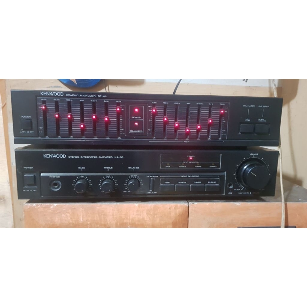 AMPLIFEAR KENWOOD KA36 set aqualiser