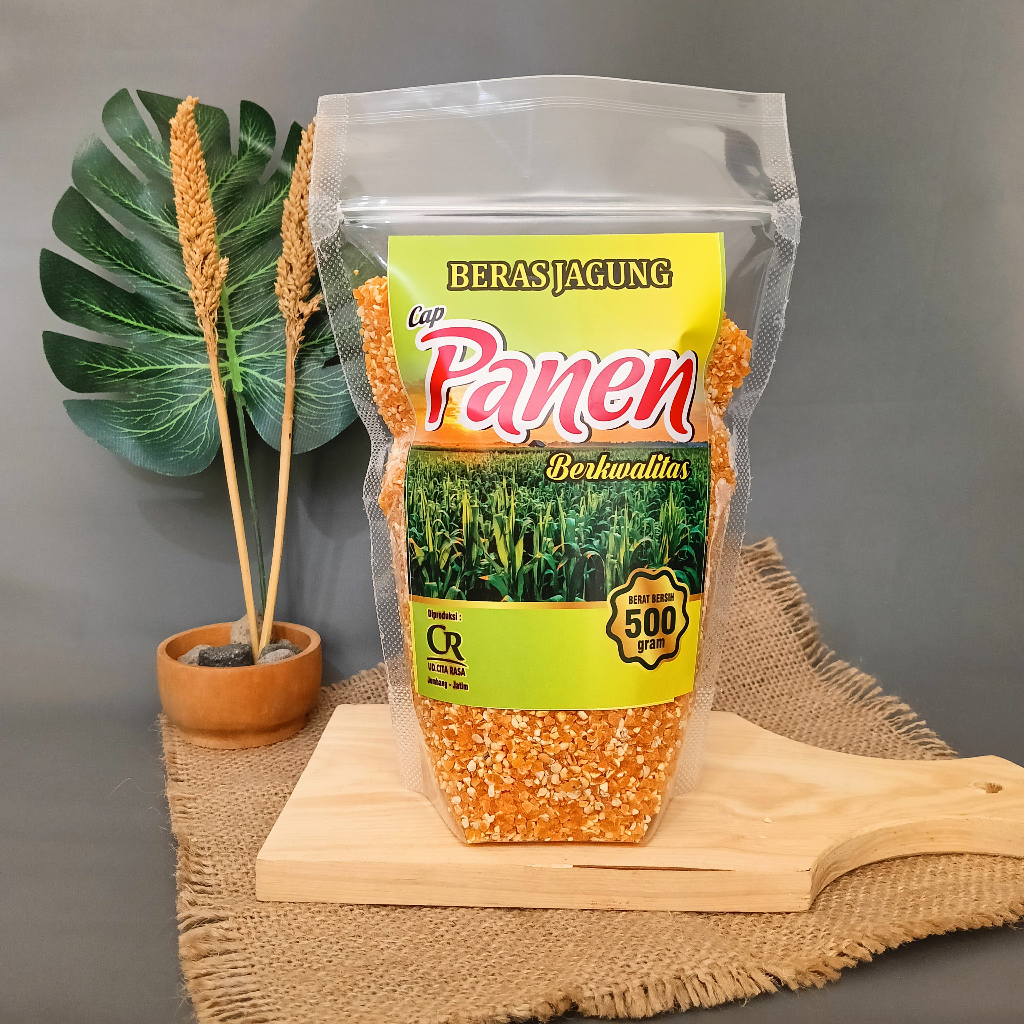 

Beras Jagung 500 Gram Untuk Diet dan Diabetes Kemasan Aman Original Murni Cap Panen