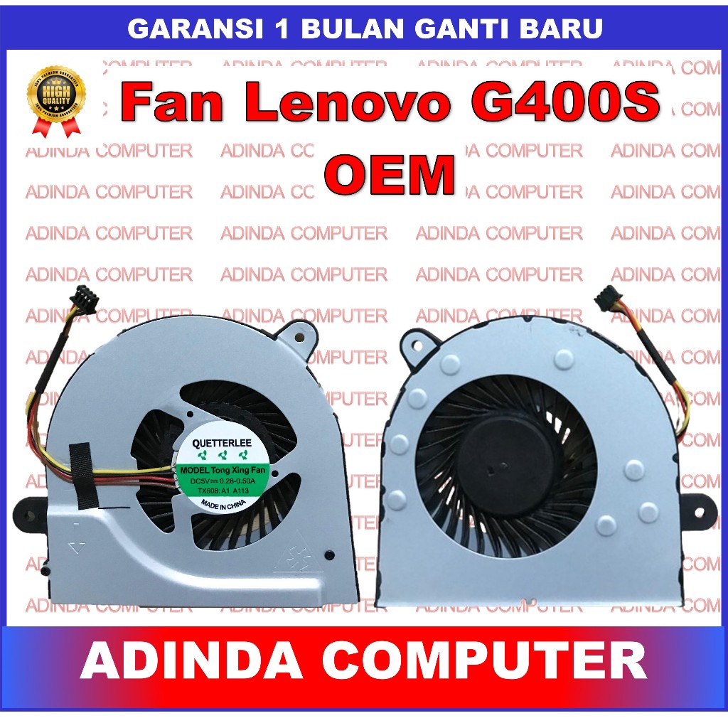 Fan Lenovo Kipas Lenovo G400s G405s G500s G505s G510s ORI