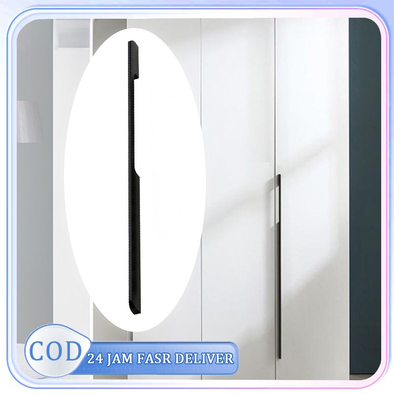 1Meter Handle Pintu Lemari Pakaian Handel Lemari Minimalis Handle Lemari Panjang Tarikan Pintu Lemar