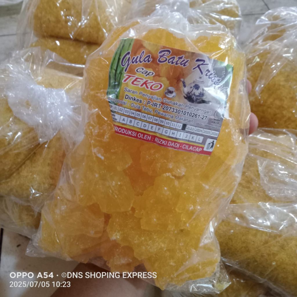 

Gula Batu Kristal Kuning (Super) Cap Teko Bundelan Hemat 1kg – Manis Alami & Sehat - pemanis teh kopi & minuman tradisional lainnya