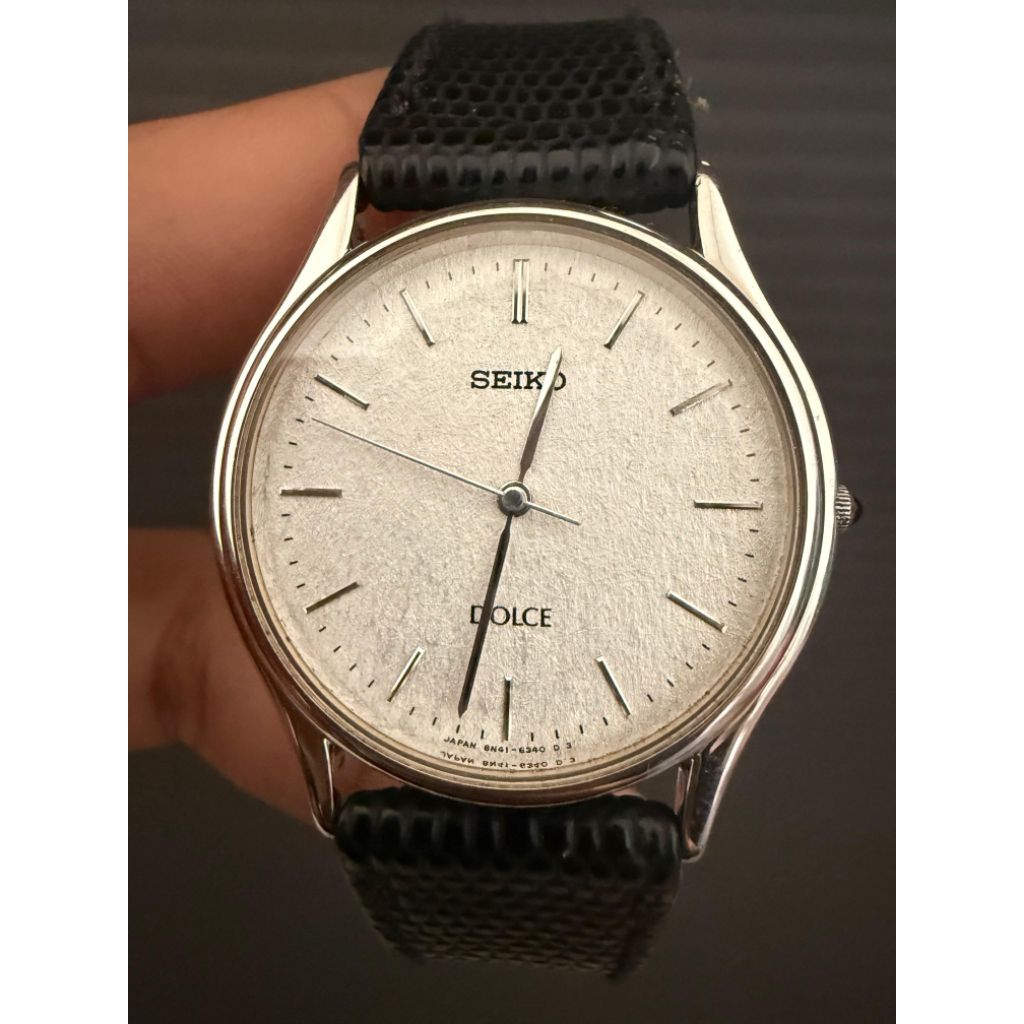 Jam Tangan SEIKO Dolce Quartz Original Japan - Classic Dress Watch Pria