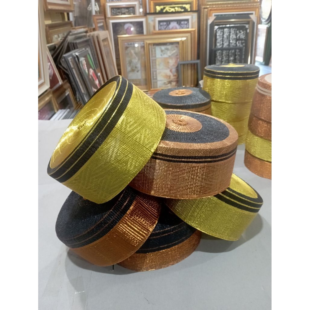 Songko Recca Tembaga Kualitas No 1 Premium Songkok Bugis to Bone