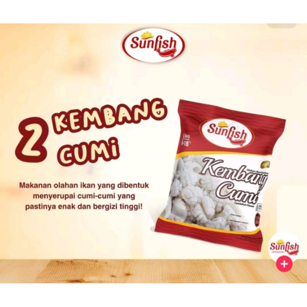 

SUNSFISH KEMBANG CUMI 500 GR