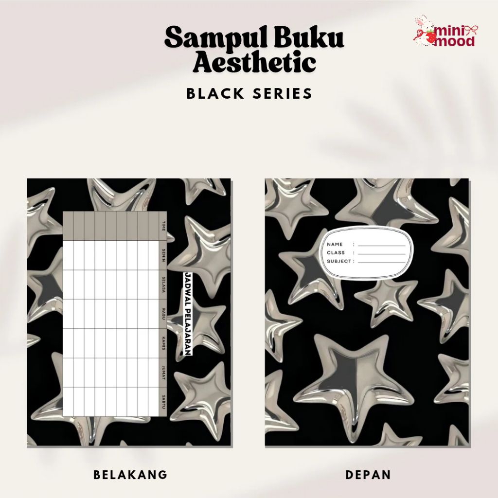 

*SALE READY STOCK* Sampul Buku | by minimood.co | lucu aesthetic alat sekolah back to school perlengkapan anak