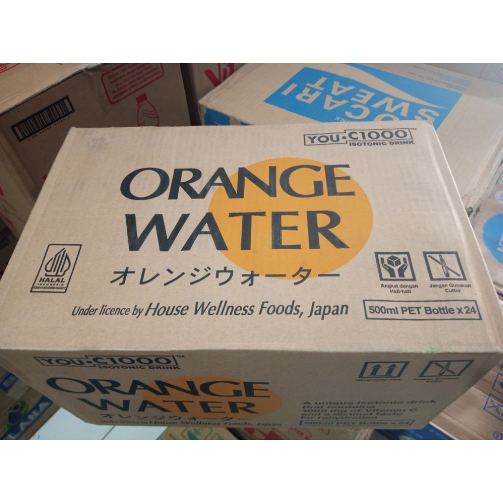 

Orange water you c 1000 / minuman isotonik / minuman vitamin c