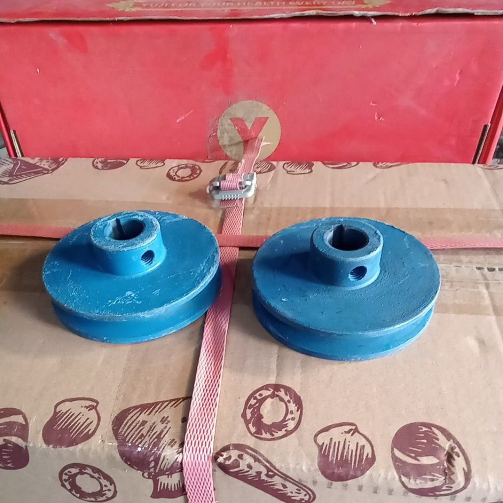 pulley besi A1 x 4" inc as 19mm 20mm