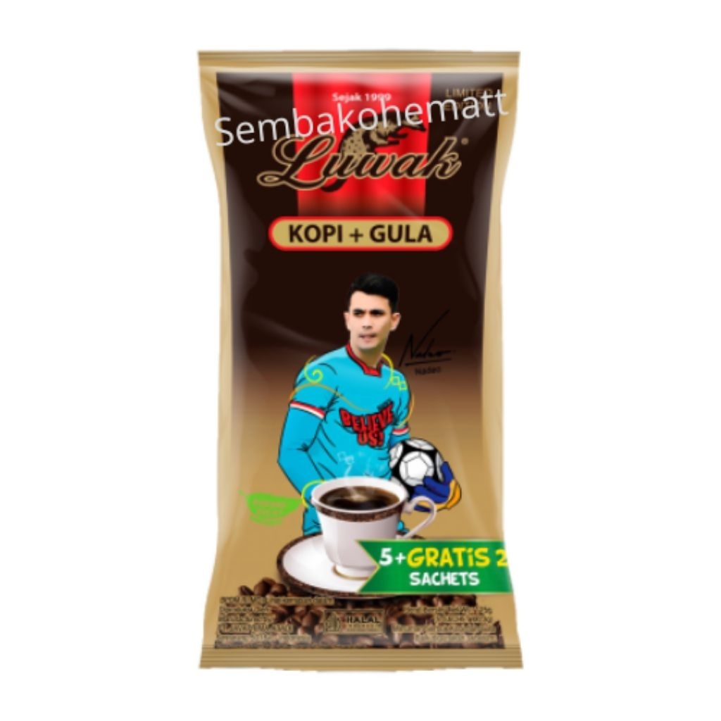

Luwak Kopi Gula 5+2x23gr