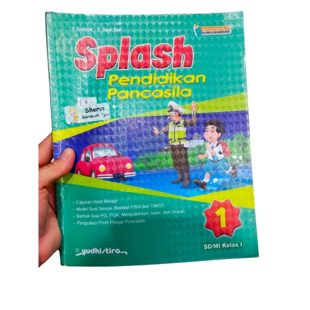 BUKU SPLASH PENDIDIKAN PANCASILA KELAS 1 SD.