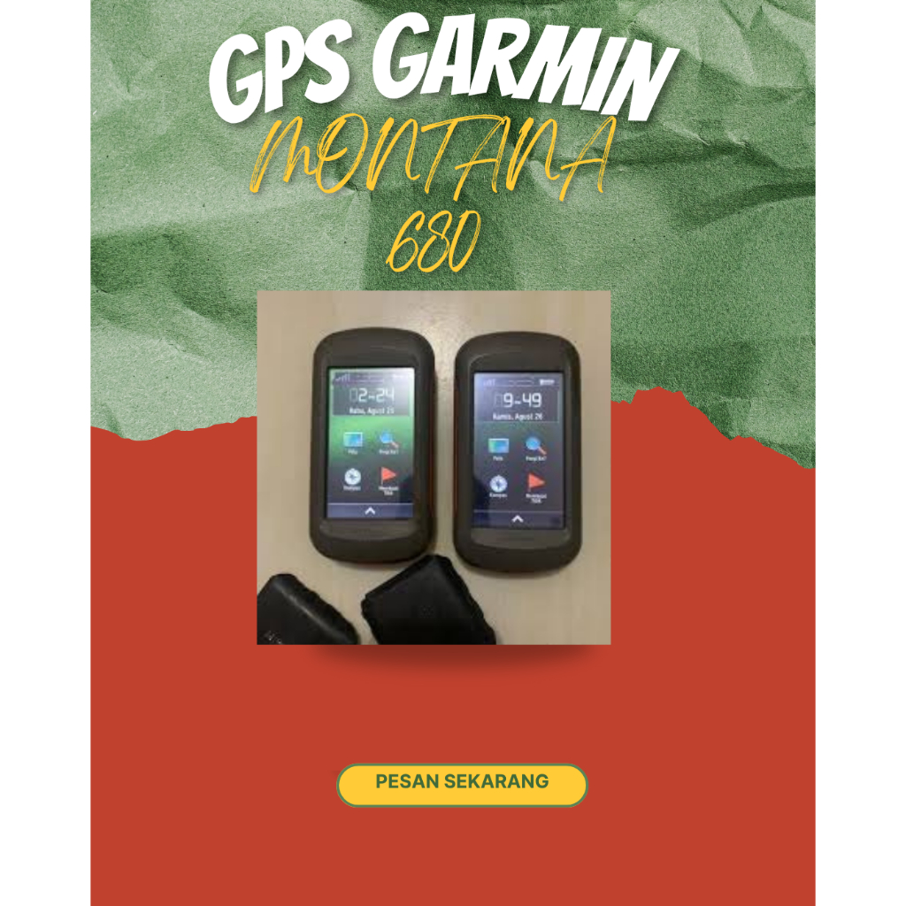Gps Garmin Montana 680 Bekas / Gps Montana 680 Second