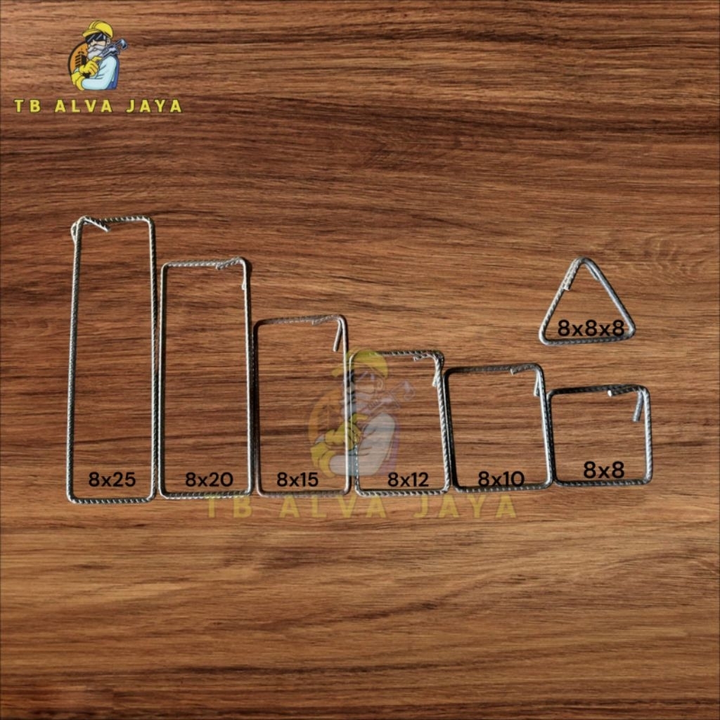 (1 kg) RX BEGEL BESI / Ring besi / Behel cincin besi ulir 8x8x8(segitiga), 8x8, 8x10, 8x12, 8x15, 8x