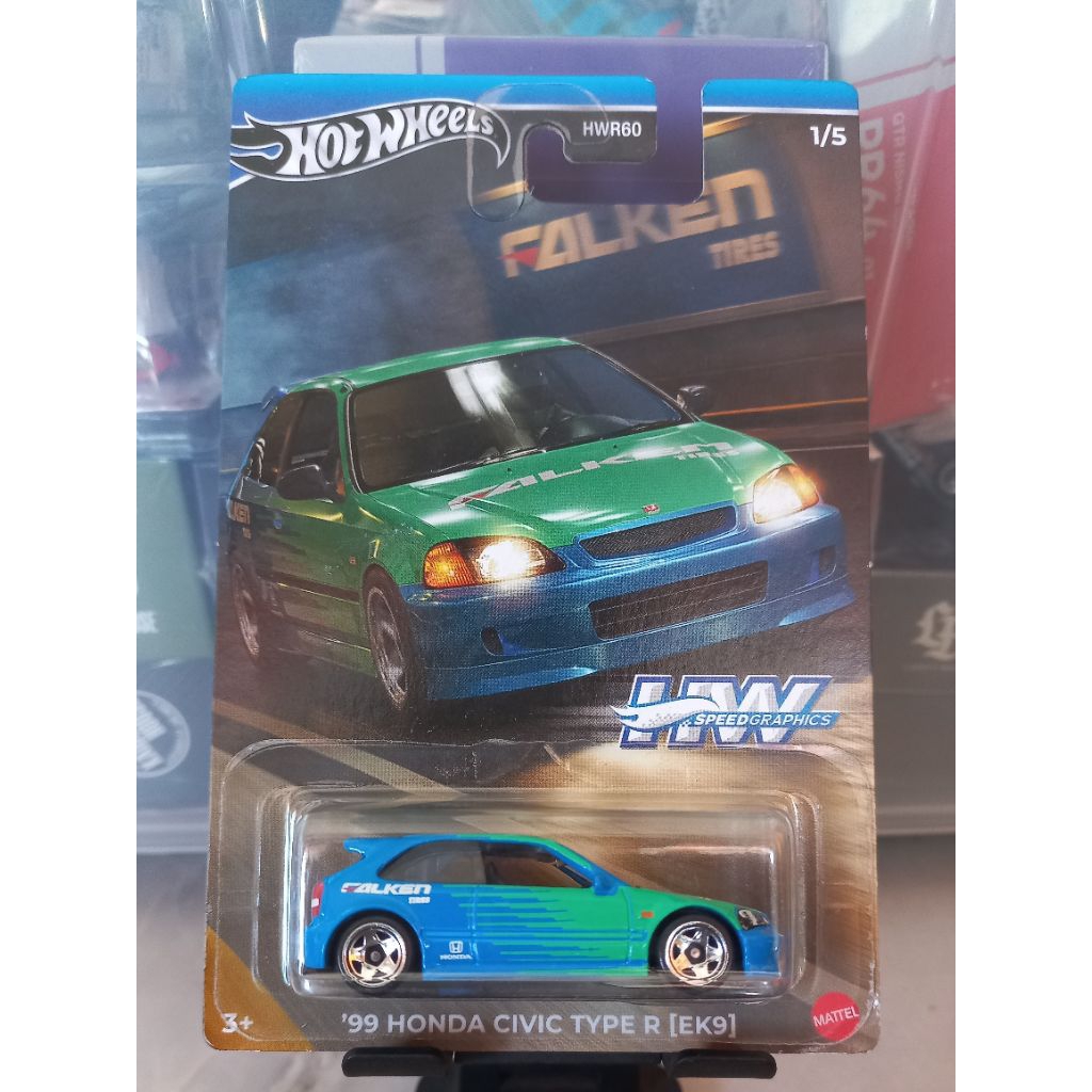 Hot Wheels - Honda Civic Type R EK9 Falken