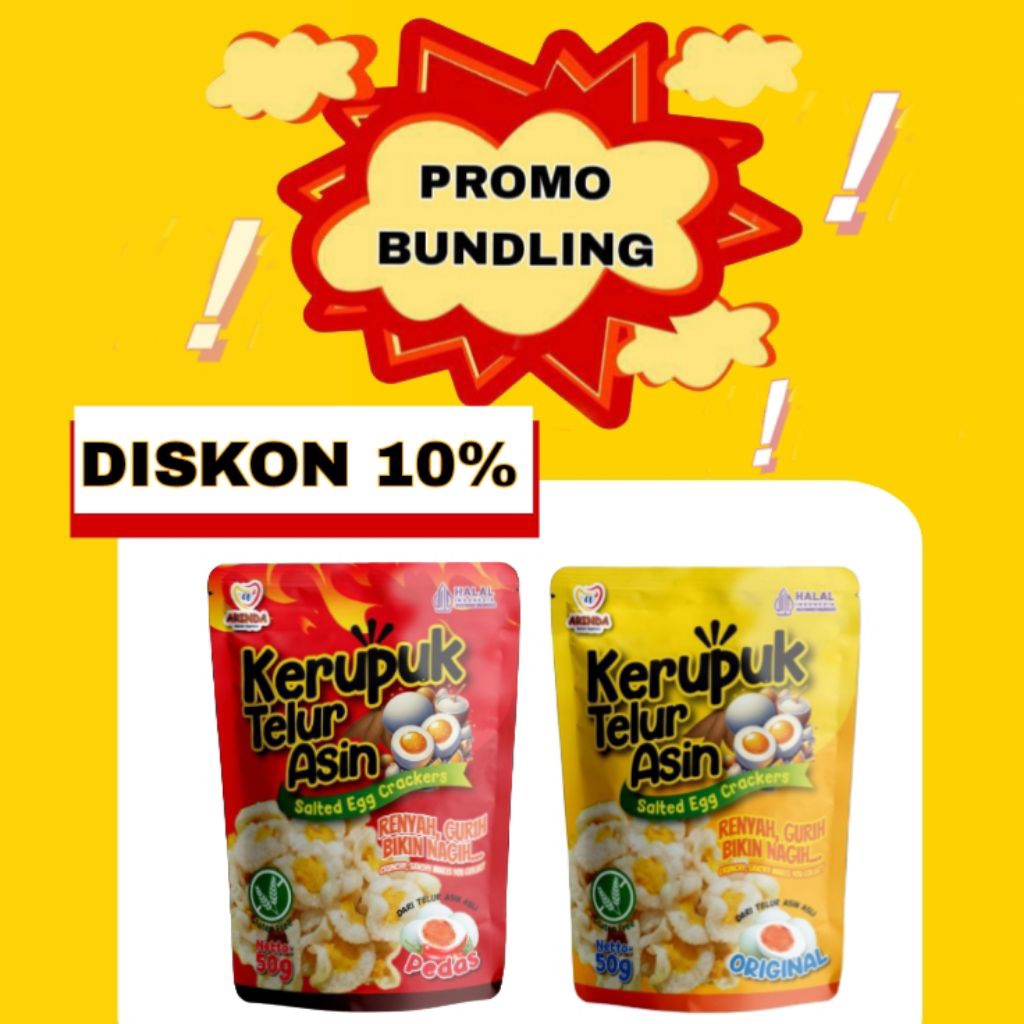 

Best Sale Camilan Kerupuk Telur Asin Arinda