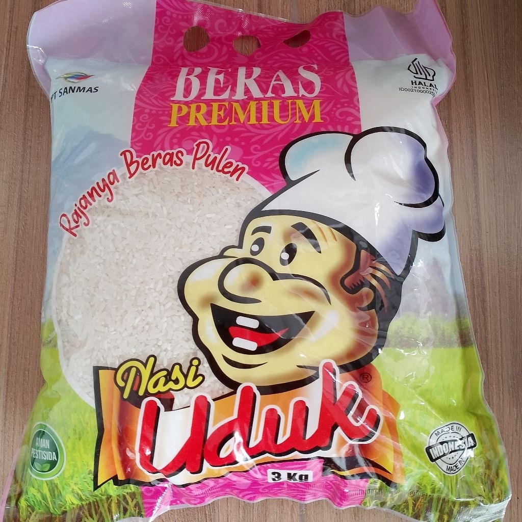 

Beras Uduk kemasan 3kg
