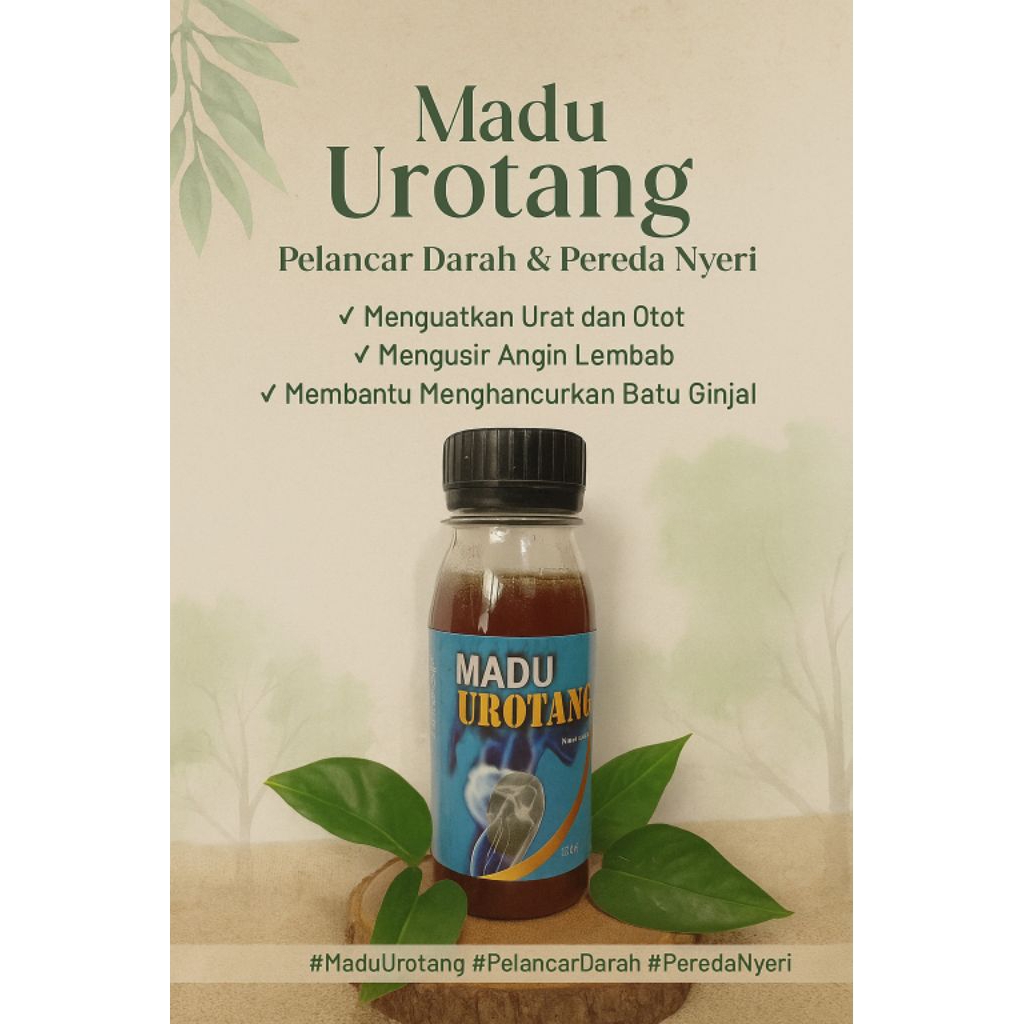 Madu Urot Otot Tulang - Madu Urotang Solusinya Ready Stok