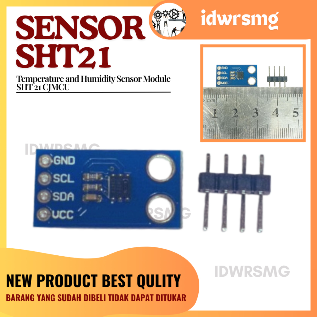 SHT21 modul presisi tinggi sensor suhu dan kelembaban CJMCU-SHT21 SHT