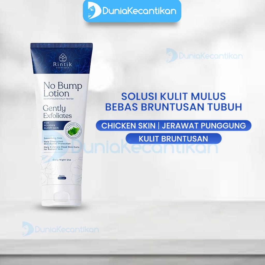 Rintik No Bump Lotion Badan Penghilang Jerawat Punggung Chicken Skin Cream Acne Body Lotion
