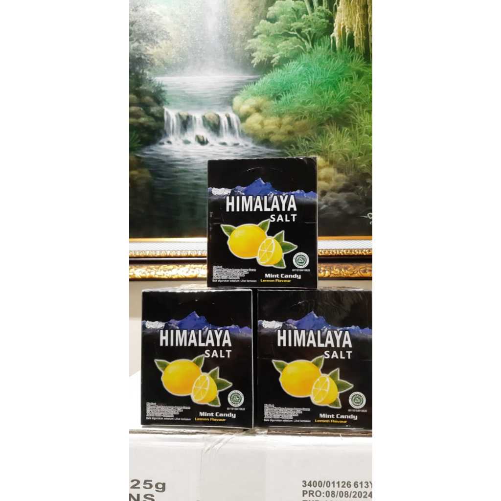 

HIMALAYA SALT CANDY LEMON / PERMEN HIMALAYA ASIN LEMON @SACHET ECER