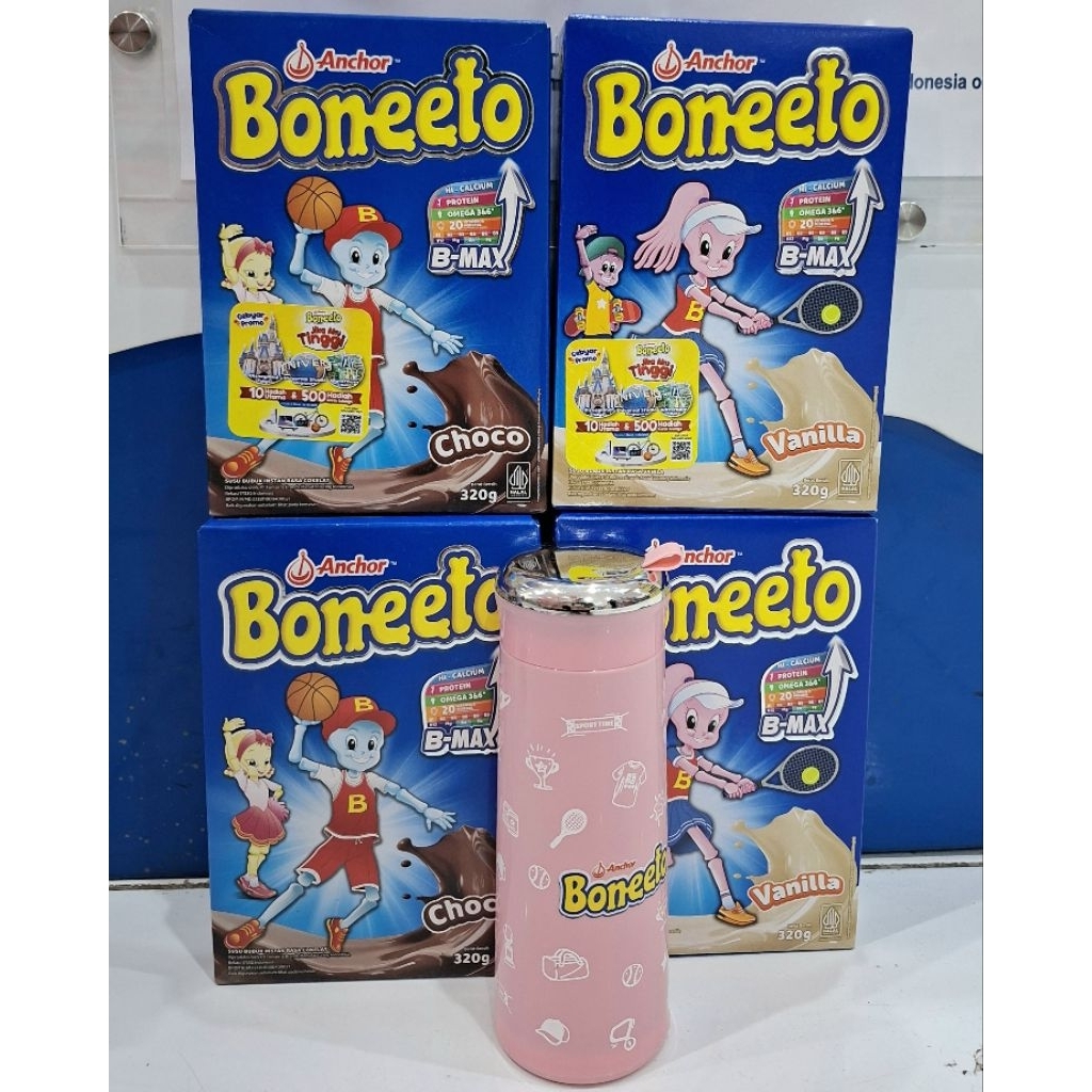 

(BELI 2 FREE MUG) BONEETO 320gr COKELAT VANILLA