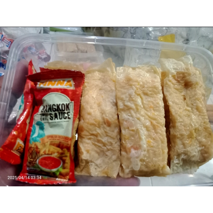 

Frozen Lumpia Udang Viral isi 5 Saos Bangkok Homemade