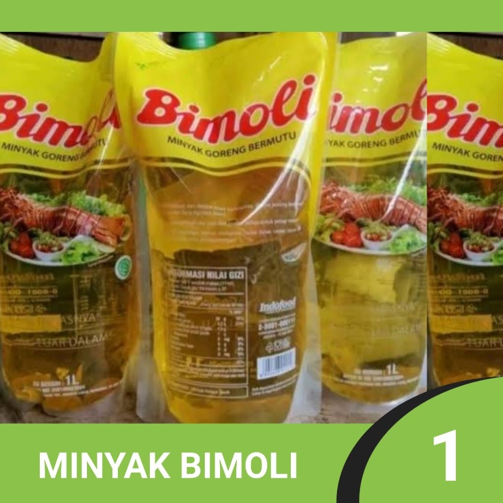 

BIMOLI minyak goreng 1 liter