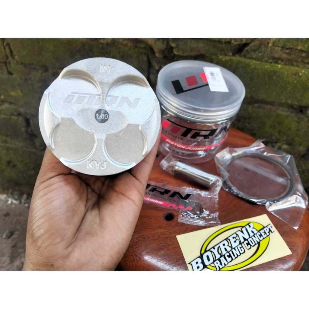 PISTON KIT RACING MITRON X CBR 250 PIN 17 DIAMETER 77- BOYRENK RACING