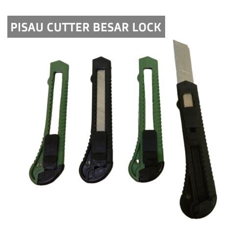 

Cutter Besar KeyLock Pisau Pemtong dengan Kunci Pisau Cutter