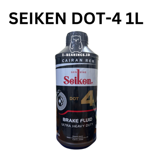 BRAKE FLUID MINYAK REM SEIKEN DOT 4 1LITER CLEAR / DOT 4 CLEAR 1 LITER