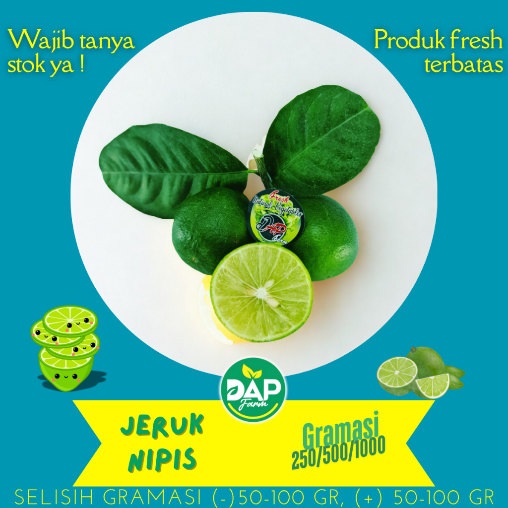 

Jeruk Nipis / Lime / DAP / Buah Jakarta