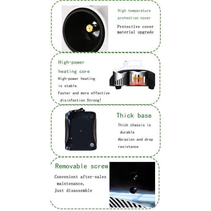 900W Remote Mesin Disinfectant Fogging Mobil #Gratisongkir