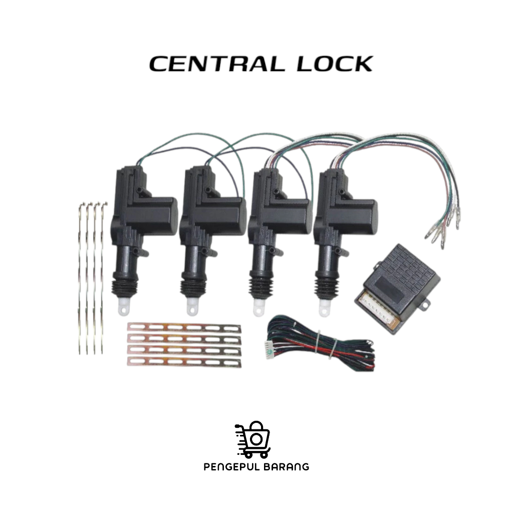 CENTRAL LOCK 4 PINTU UNIVERSAL CENTRAL LOCK