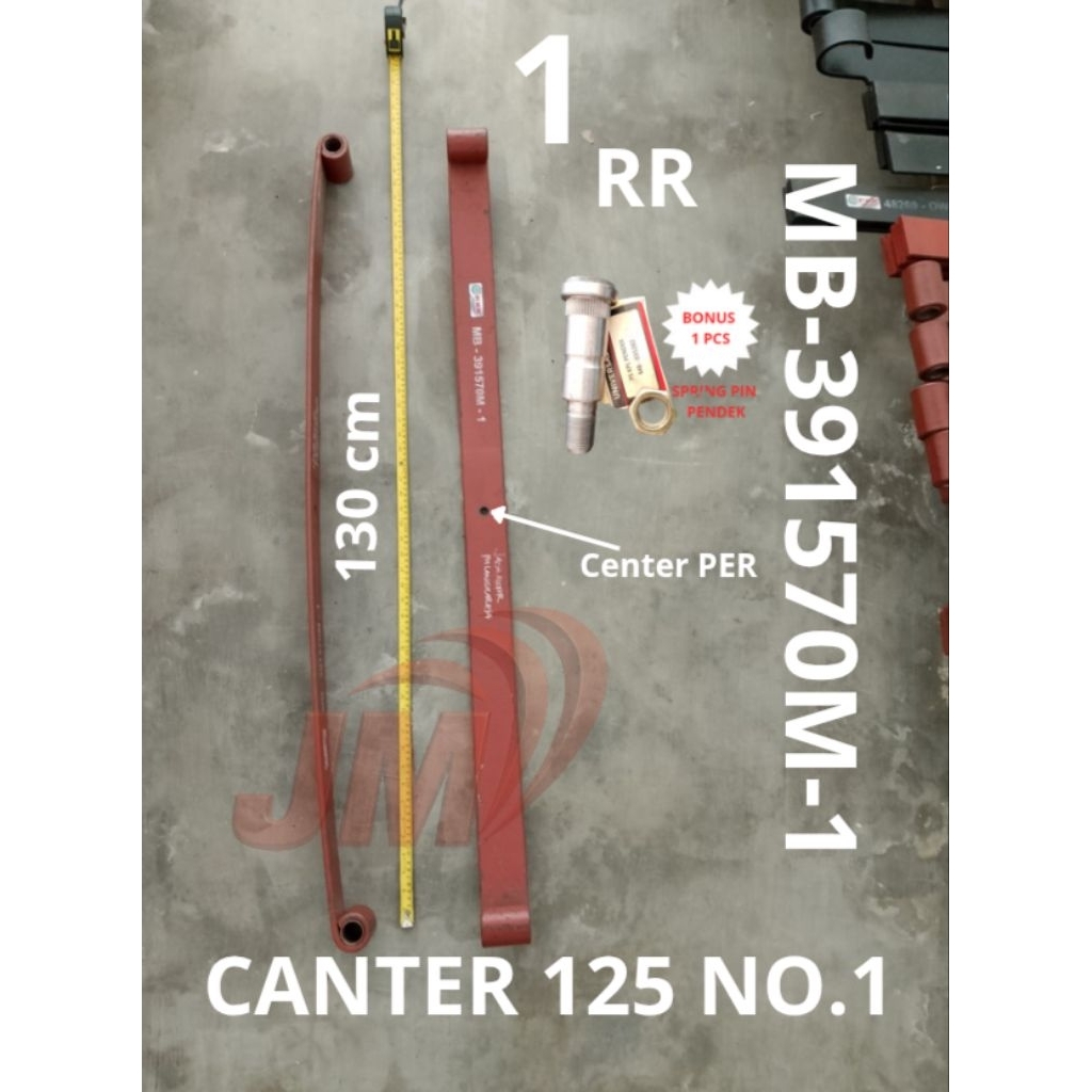 PER DAUN No.1 BELAKANG CANTER PS 125 TURBO ( MB-391570M-1) BONUS SPRING PIN