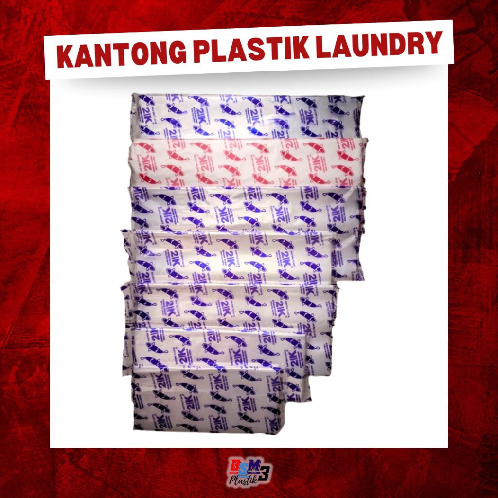 Plastik Kantong Ukuran Besar / Plastik Laundry (1 pack)