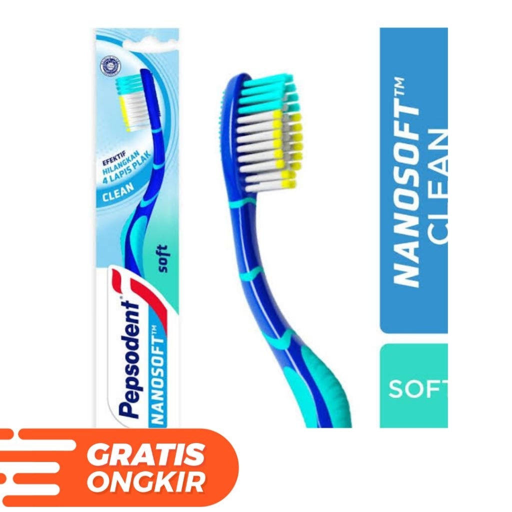 SIKAT GIGI PEPSODENT NANO SOFT CLEAN